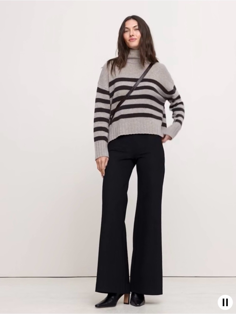 Banana Republic Wide-Leg Everywhere Ponte Pants